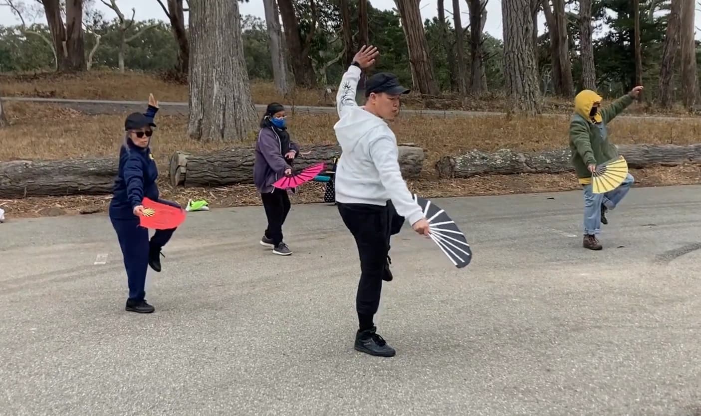 Taiji Bagua Fan